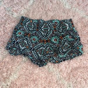 PJ Ruffle Booty Shorts